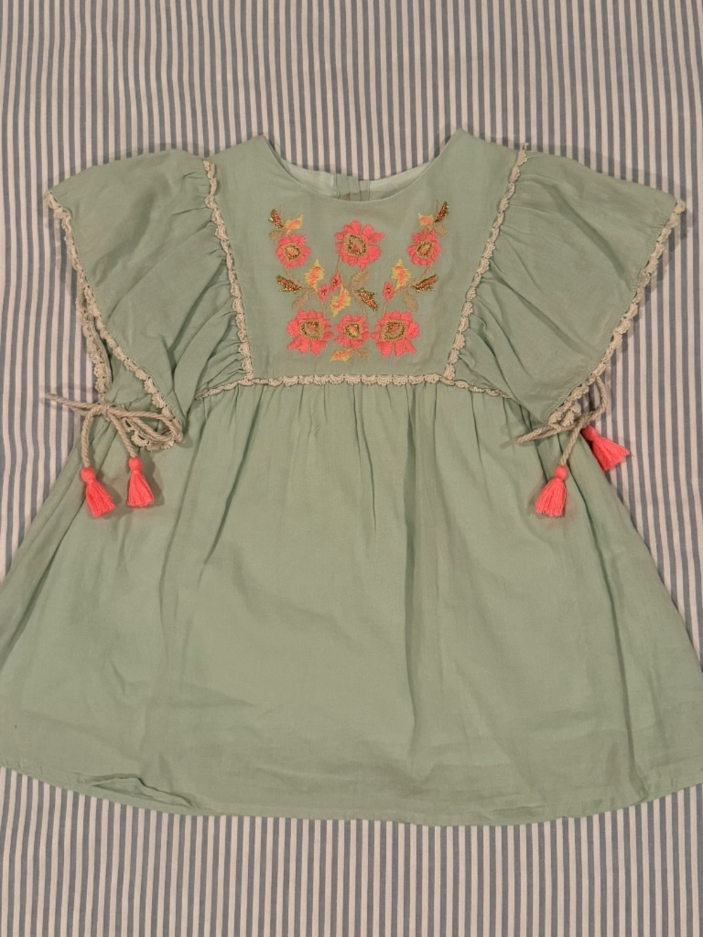 💕Louise Misha Sage Green Dress (3y)💕
